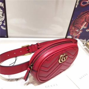 Gucci GG Marmont Matelasse Leather Belt Bag (Varied Colors)