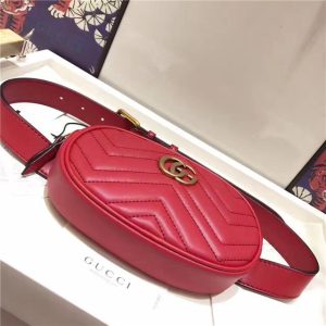 Gucci GG Marmont Matelasse Leather Belt Bag (Varied Colors)