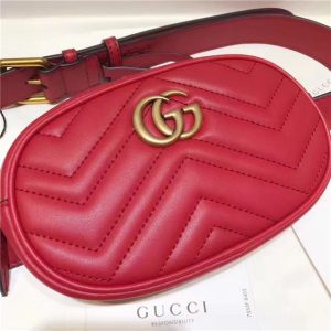 Gucci GG Marmont Matelasse Leather Belt Bag (Varied Colors)