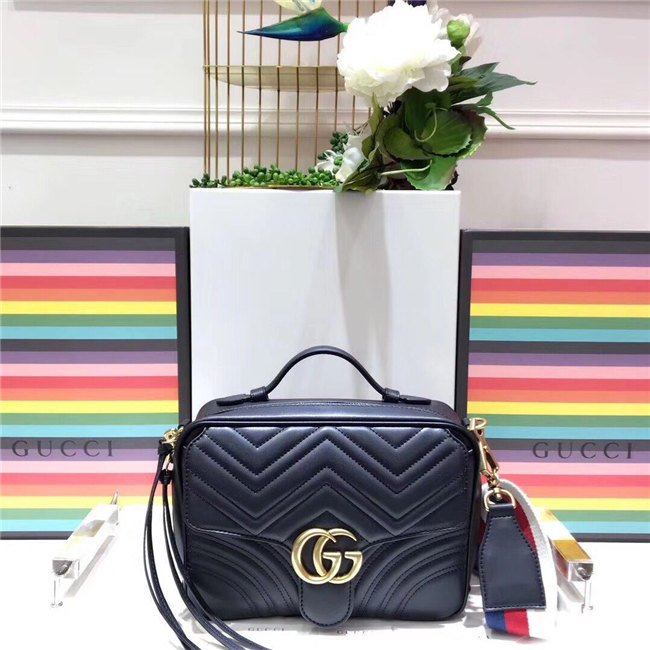 Gucci GG Marmont Matelasse Shoulder Bag (Varied Colors)