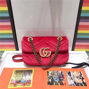 Gucci GG Marmont Velvet Mini Bag (Varied Colors)
