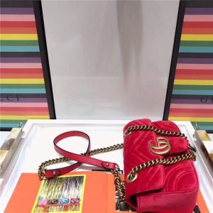Gucci GG Marmont Velvet Mini Bag (Varied Colors)