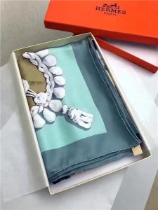 Hermes Silk Scarf (Varied Colors)