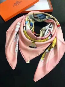 Hermes Silk Scarf (Varied Colors)