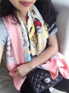 Hermes Silk Scarf (Varied Colors)