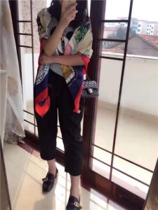 Hermes Silk Scarf (Varied Colors)