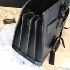 Yves Saint Laurent Classic Baby SAC DE JOUR Black Leather