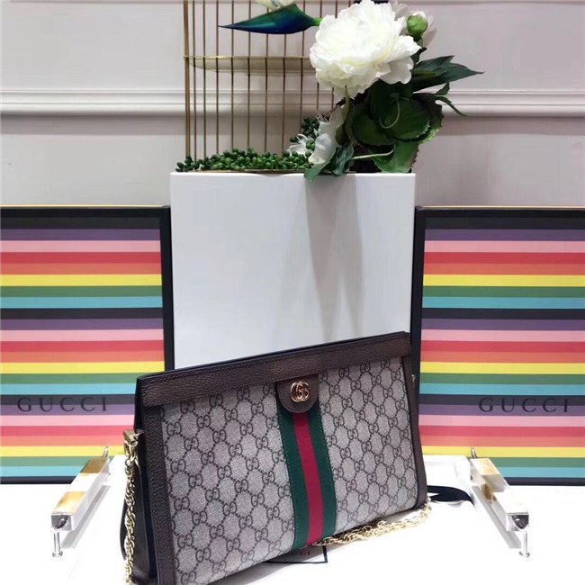 Gucci Ophidia GG Supreme Medium Shoulder Bag