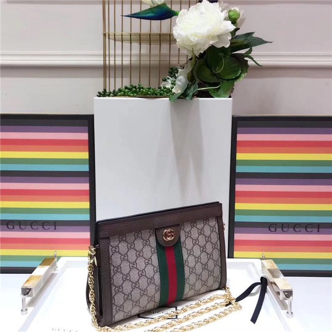 Gucci Ophidia GG Supreme Small Shoulder Bag