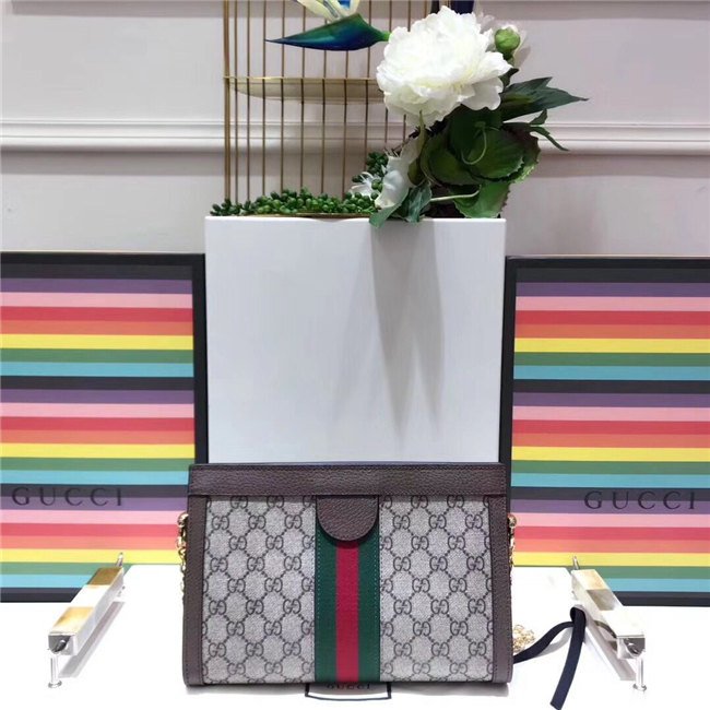 Gucci Ophidia GG Supreme Small Shoulder Bag