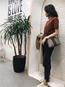 Gucci Ophidia GG Supreme Small Shoulder Bag