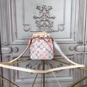 Louis Vuitton Nano Noe Damier Azur
