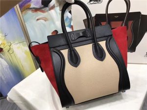 Celine Micro Luggage Tote Multicolored (Varied Colors)