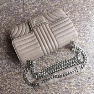 Prada Diagramme Leather Shoulder Bag (Varied Colors)