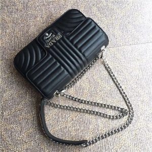 Prada Diagramme Leather Shoulder Bag (Varied Colors)