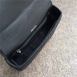 Prada Diagramme Leather Shoulder Bag (Varied Colors)
