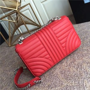 Prada Diagramme Leather Shoulder Bag (Varied Colors)