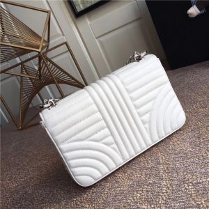 Prada Diagramme Leather Shoulder Bag (Varied Colors)