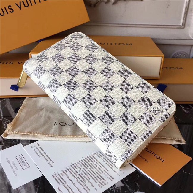 Louis Vuitton Zippy Wallet Damier Azur