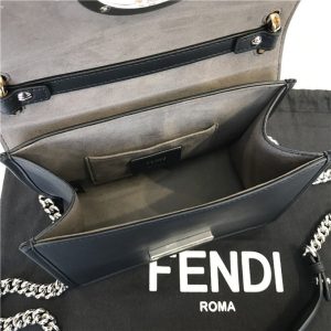 Fendi Kan I Small Leather Bag (Varied Colors)