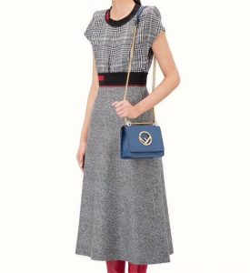 Fendi Kan I Small Leather Bag (Varied Colors)
