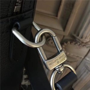 Louis Vuitton Canyon Biefriefcase Blue Marine