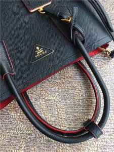 Prada Double Textured-leather Tote (Varied Colors)