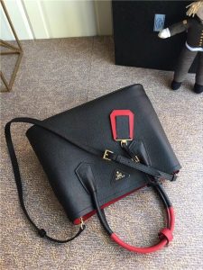 Prada Double Textured-leather Tote (Varied Colors)