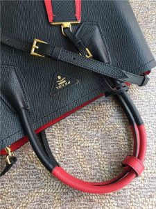 Prada Double Textured-leather Tote (Varied Colors)