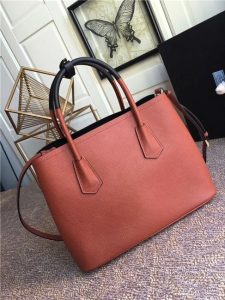 Prada Double Textured-leather Tote (Varied Colors)