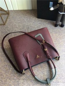 Prada Double Textured-leather Tote (Varied Colors)