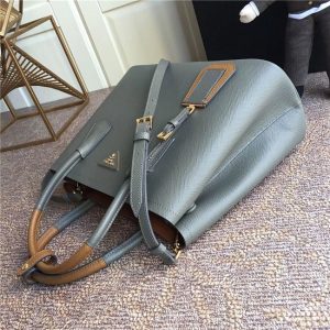 Prada Double Textured-leather Tote (Varied Colors)