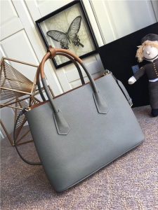 Prada Double Textured-leather Tote (Varied Colors)