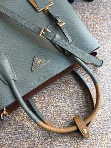 Prada Double Textured-leather Tote (Varied Colors)