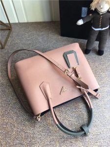 Prada Double Textured-leather Tote (Varied Colors)