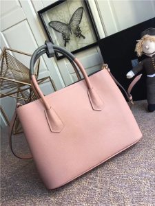 Prada Double Textured-leather Tote (Varied Colors)