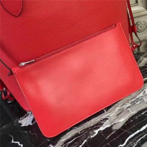 Louis Vuitton Neverfull MM Epi Leather Coquelicot