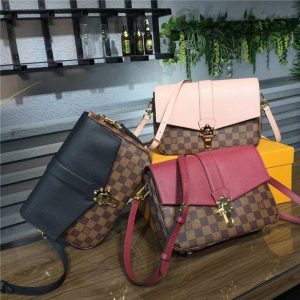 Louis Vuitton Clapton PM Damier Ebene Raisin