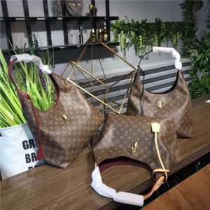 Louis Vuitton Flower Hobo Monogram Beige