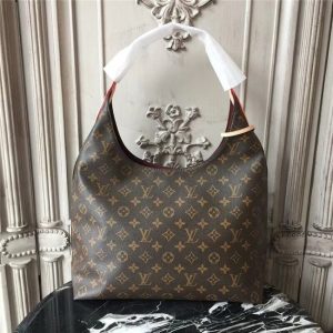 Louis Vuitton Flower Hobo Monogram Beige