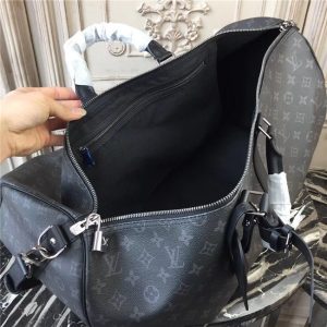 Louis Vuitton Keepall Bandouliere 55 Monogram Eclipse Canvas