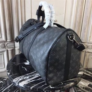 Louis Vuitton Keepall Bandouliere 45 Monogram Eclipse Canvas