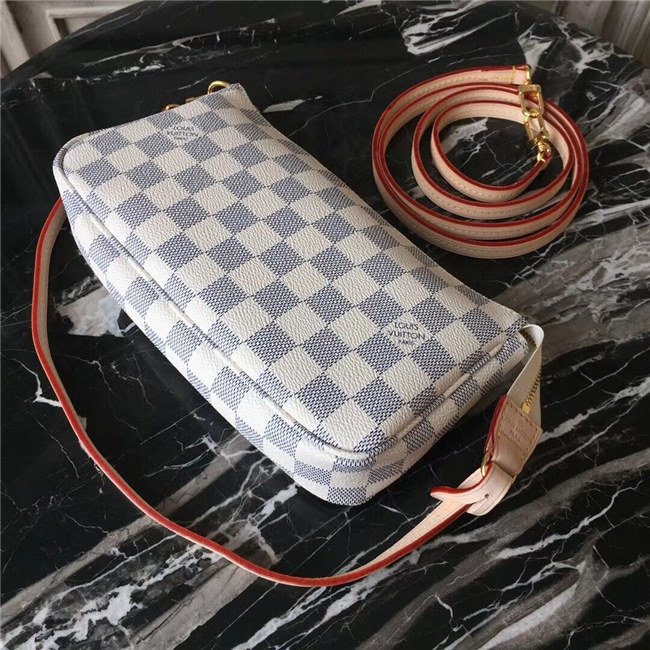 Louis Vuitton Pochette Accessoires Damier Azur Canvas