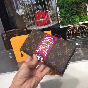 Louis Vuitton Kabuki Monogram Canvas Zippy Wallet
