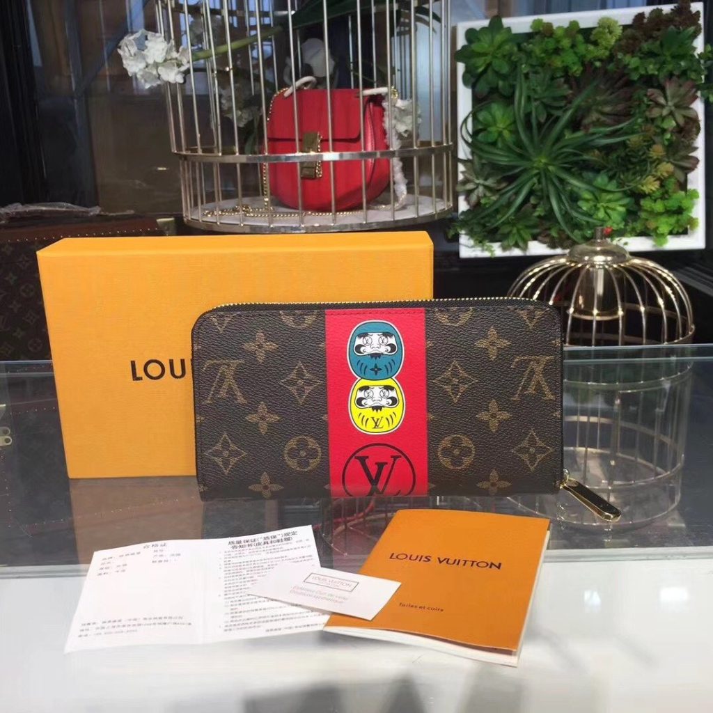 Louis Vuitton Kabuki Monogram Canvas Zippy Wallet