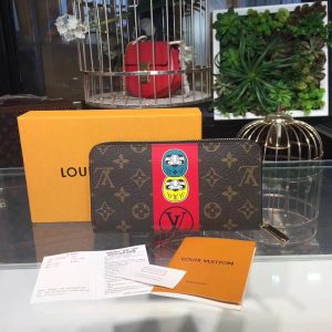 Louis Vuitton Kabuki Monogram Canvas Zippy Wallet