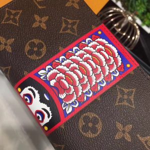 Louis Vuitton Kabuki Monogram Canvas Zippy Wallet