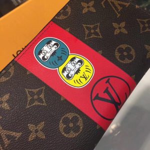 Louis Vuitton Kabuki Monogram Canvas Zippy Wallet