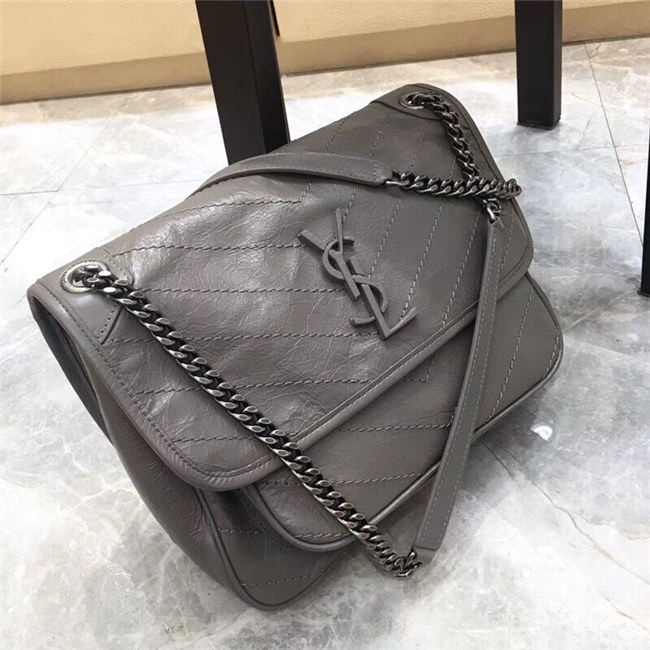 Yves Saint Laurent Medium Niki Chain Bag Grey