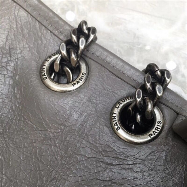 Yves Saint Laurent Medium Niki Chain Bag Grey